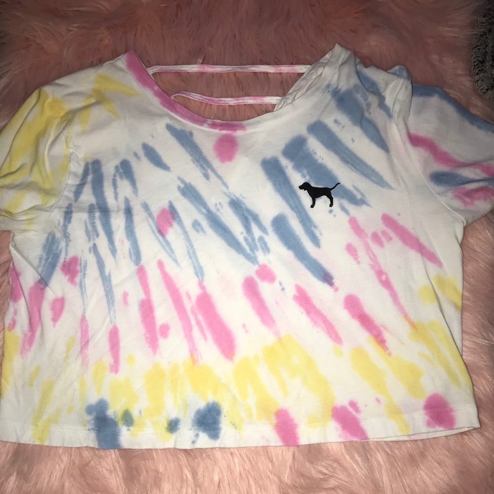 PINK CROP TOP